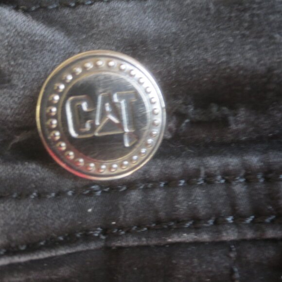 Super Skinny Black Caterpillar Jeans by Brothers Jeans - Size 34 x 30 Men's. - Picture 5 of 14